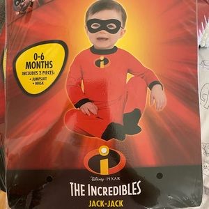 Halloween Costume | The Incredibles | Pixar | 0-6 months Baby Jack-jack Outfit